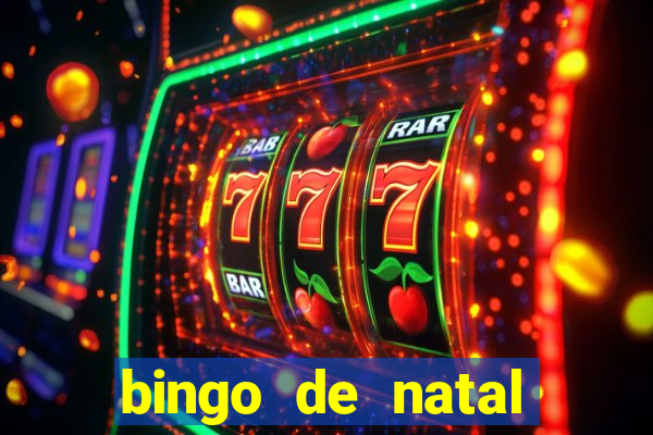 bingo de natal para imprimir gratis