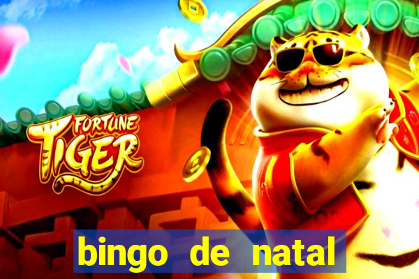 bingo de natal para imprimir gratis