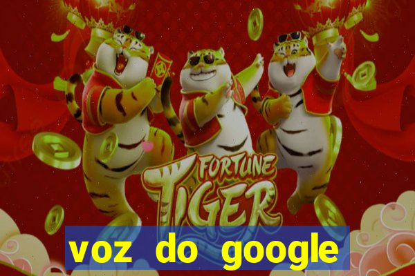 voz do google tradutor homem