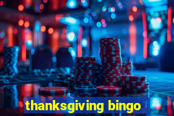 thanksgiving bingo