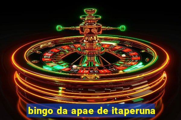 bingo da apae de itaperuna