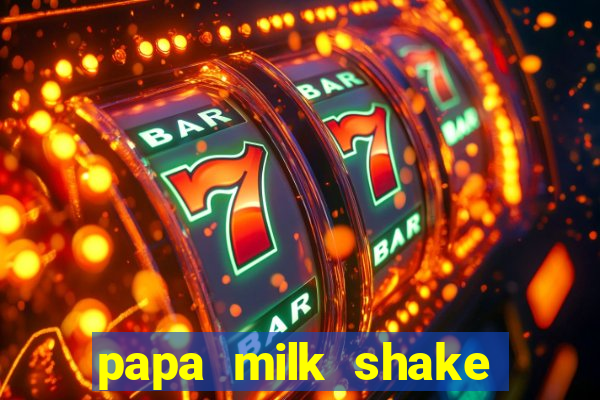 papa milk shake click jogos