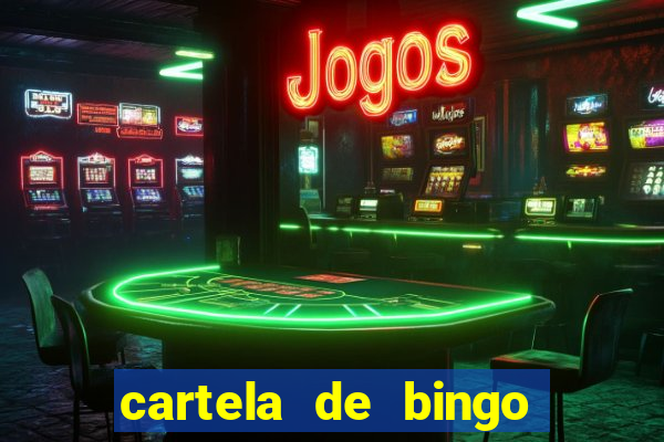 cartela de bingo 75 para imprimir