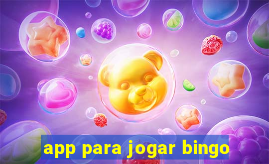 app para jogar bingo