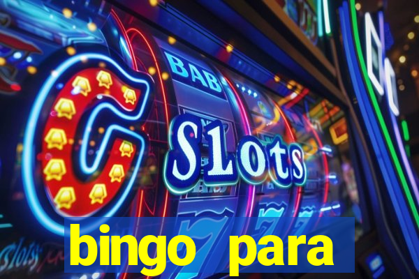 bingo para despedida de solteira para imprimir