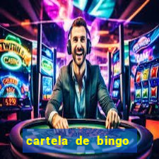 cartela de bingo ate 50 para imprimir