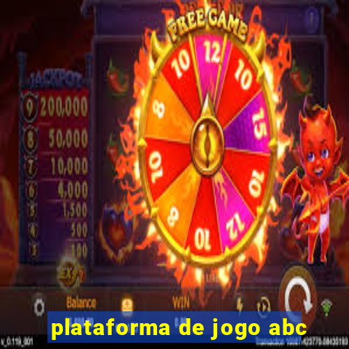 plataforma de jogo abc