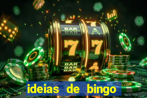 ideias de bingo para o natal