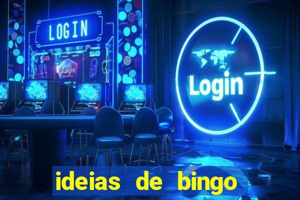 ideias de bingo para o natal