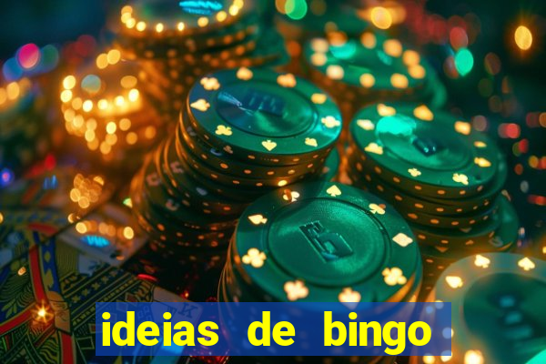 ideias de bingo para o natal