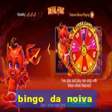 bingo da noiva para imprimir