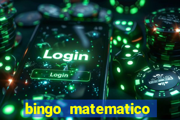 bingo matematico para ensino medio