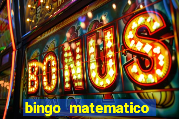 bingo matematico para ensino medio