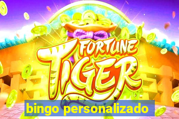 bingo personalizado