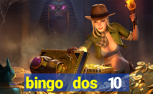 bingo dos 10 mandamentos da lei de deus