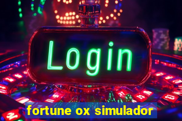 fortune ox simulador