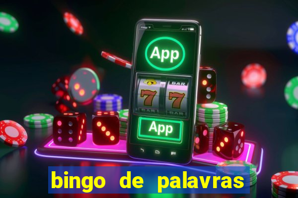 bingo de palavras de natal