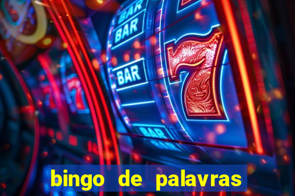 bingo de palavras de natal