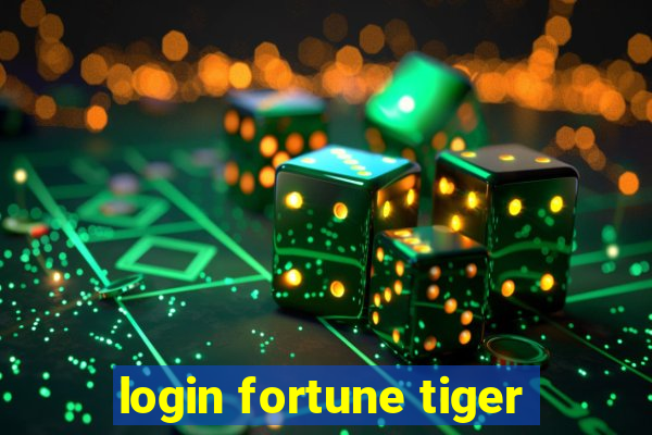 login fortune tiger